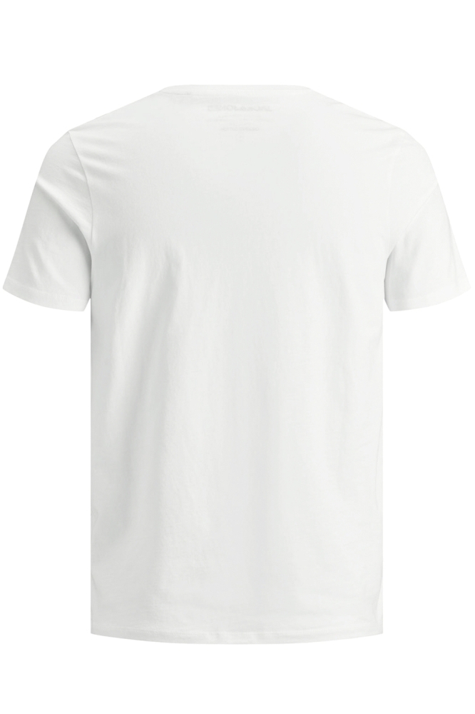 JJEORGANIC BASIC TEE SS O-NECK NOOS 12156101 WHITE